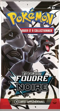 pokemon visuel des boosters de la série ev10.5 : foudre noire