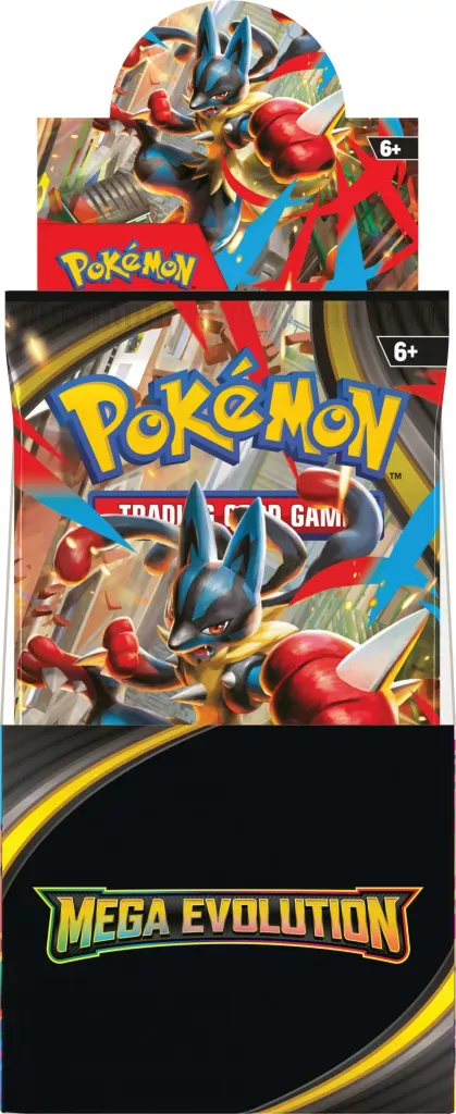 demie display pokemon de la série "méga-évolution"