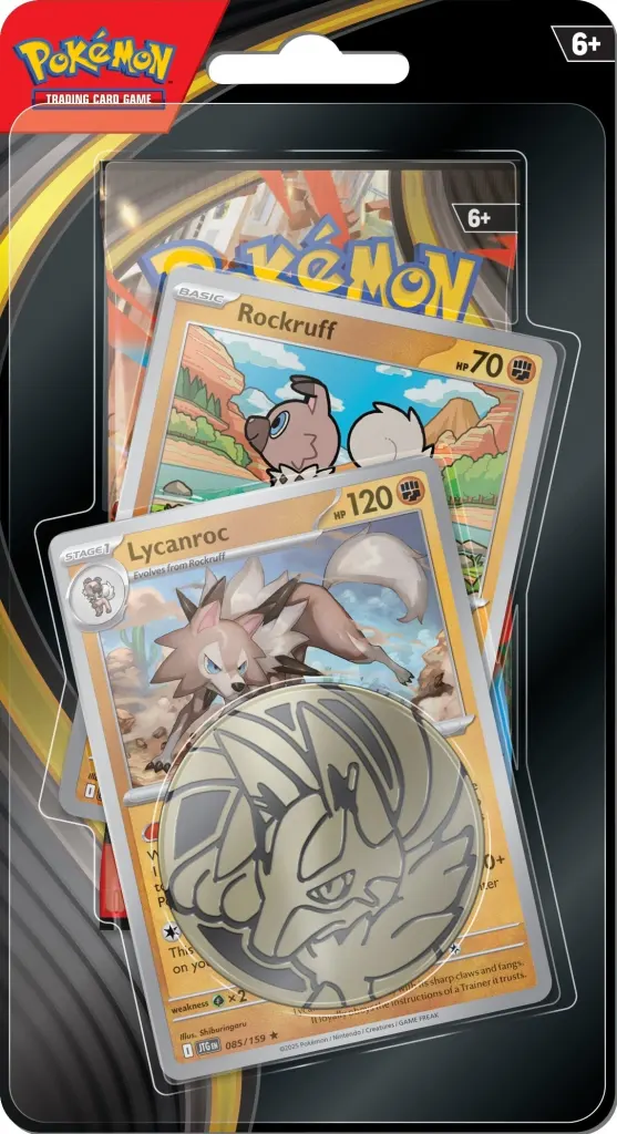 blister pokémon amélioré de la série Méga-Évolution (carte promo Lougaroc)
