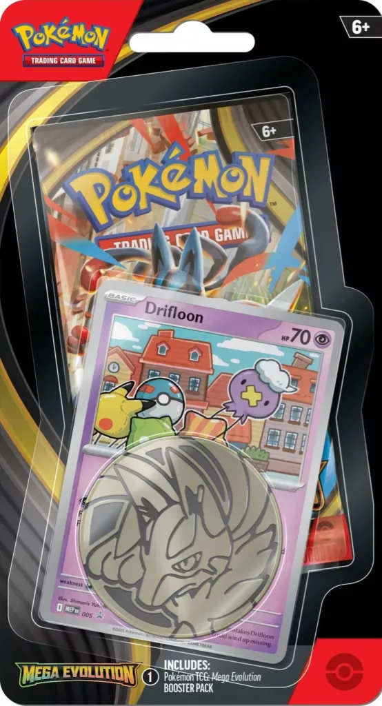 blister pokémon amélioré de la série Méga-Évolution (carte promo baudrive)