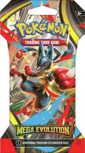 blister pokémon de la série Méga-Évolution (illustration Méga Lucario)