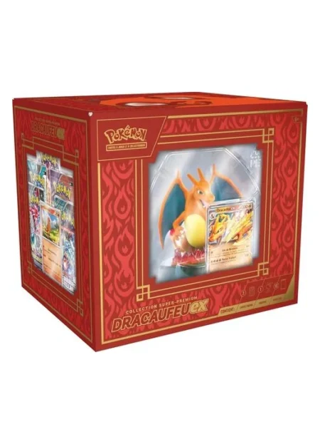 pokemon coffret collection super premium dracaufeu ex