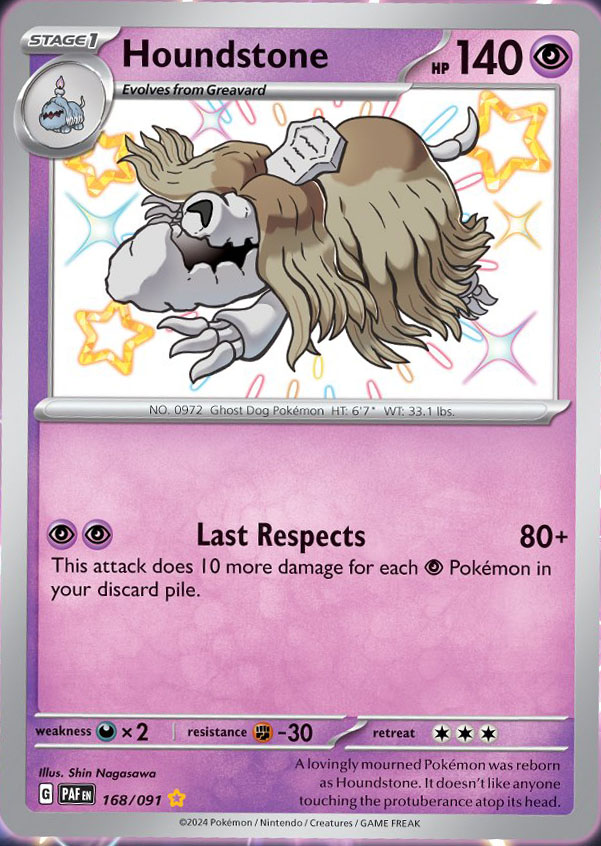carte Tomberro shiny de la série pokémon EV4.5 : Destinées de Paldea