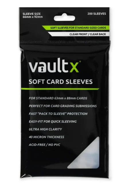 paquet de 200 penny sleeves de la marque vault x