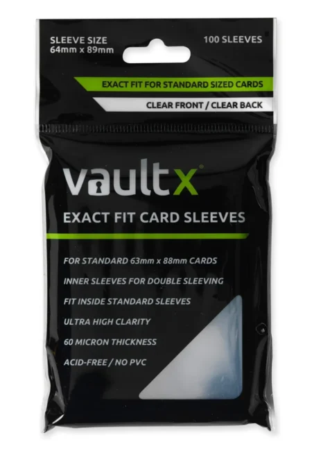 paquet de 100 sleeves fit de la marque vault x
