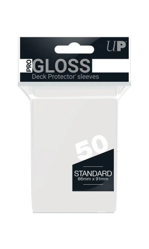 paquet de 50 deck protector sleeves transparent de la marque ultra pro