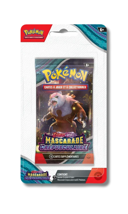 blister pokémon ev06 mascarade crépusculaire illustration ursaking lune vermeille