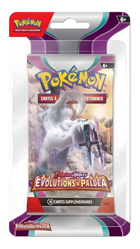 pokemon blister évolutions à paldea (ev02) illustration baojian