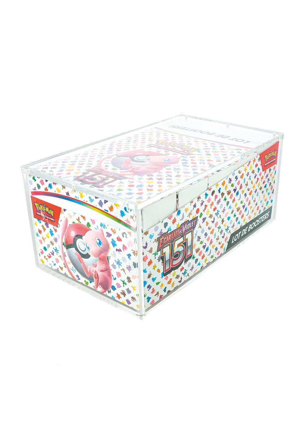 Protection en Plexiglass pour Display de Bundle Pokémon de la marque Phoenix Shield