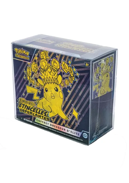 protection souple pour ETB Pokémon de la marque phoenix shield