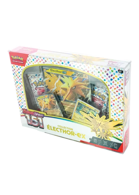 protection souple pour coffret Pokémon scellé (4 booster) de la marque phoenix shield