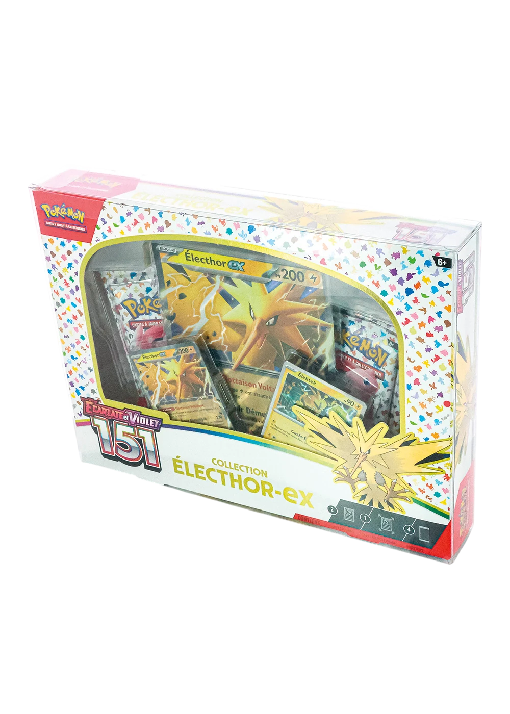 protection souple pour coffret Pokémon scellé (4 booster) de la marque phoenix shield