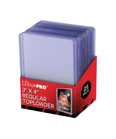 paquet de 25 toploaders ultra pro