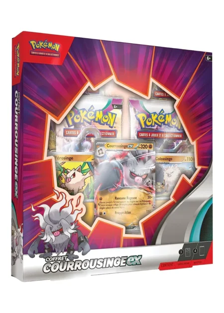 pokemon coffret courrousinge ex