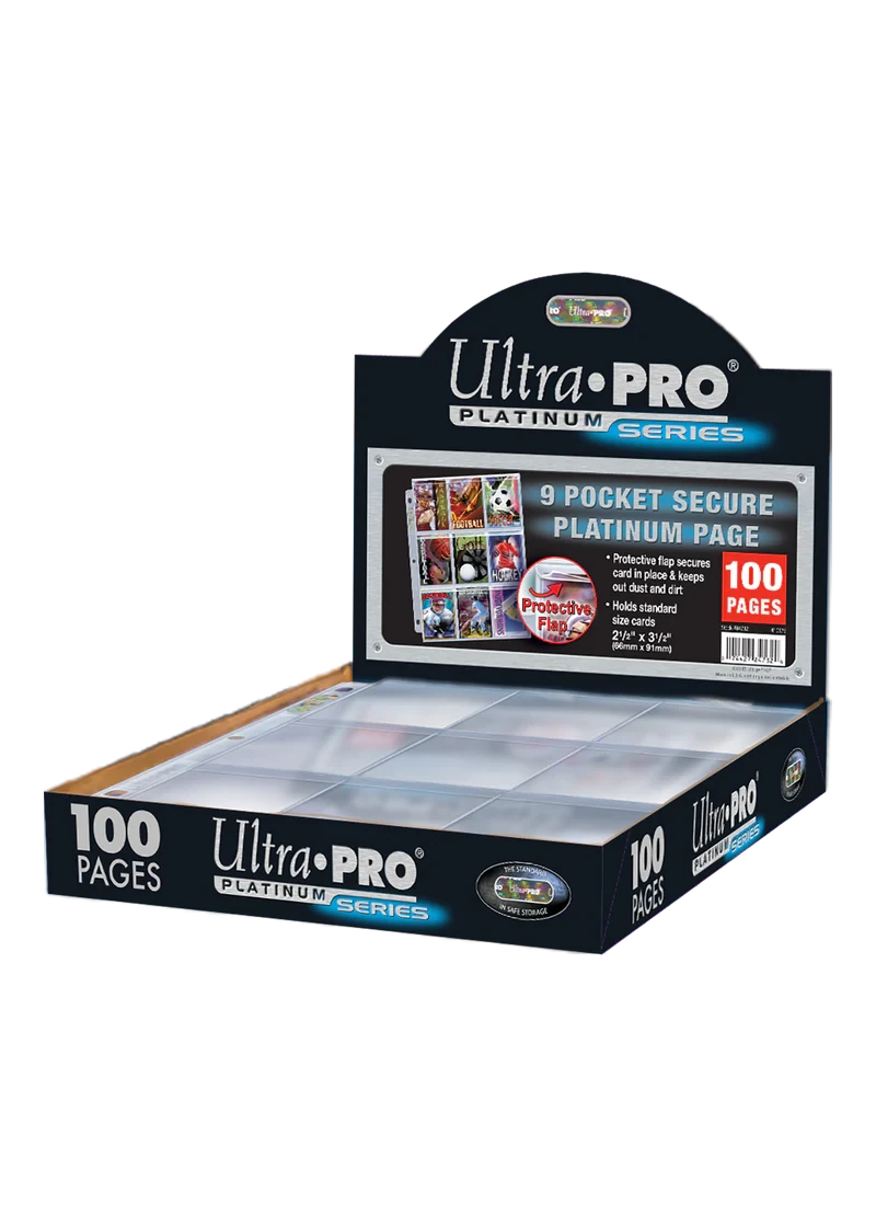 100 pages pour classeur ultra pro platinum