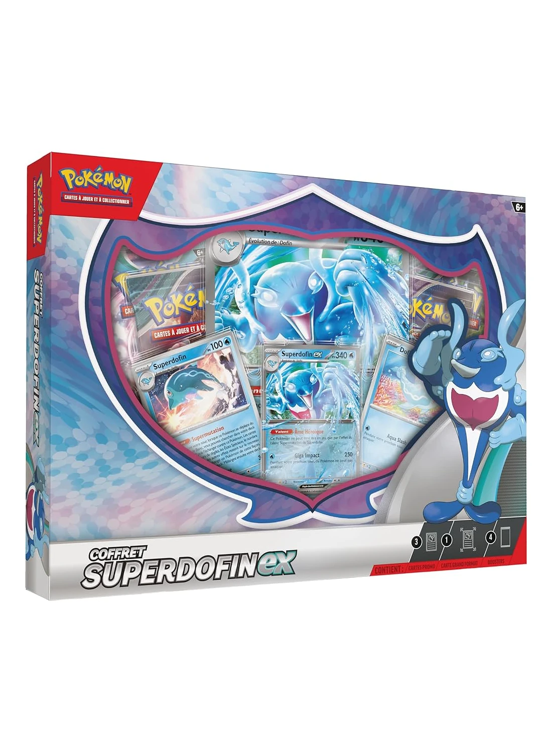 coffret pokémon superdofin ex