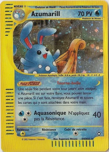 Azumarill H4/H32 (Holographique)