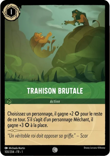 Trahison brutale (Action) 100/204
