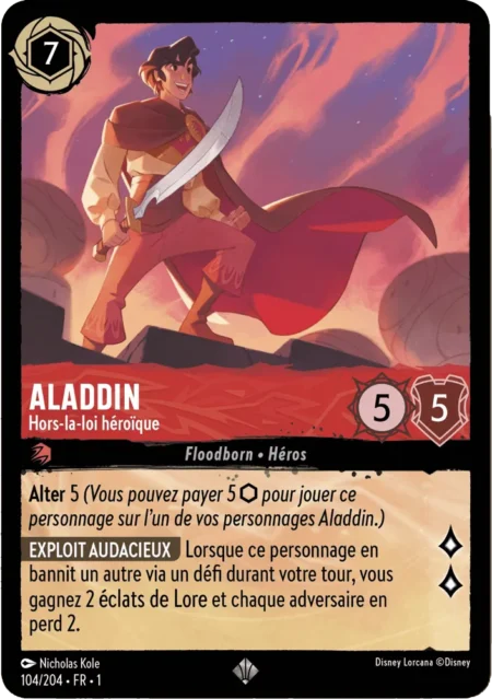 Aladdin (Hors-la-loi héroïque) 104/204