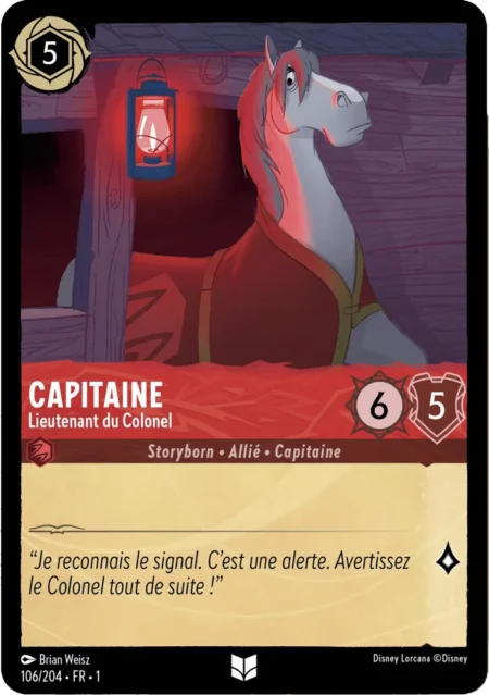 Capitaine (Lieutenant du Colonel) 106/204