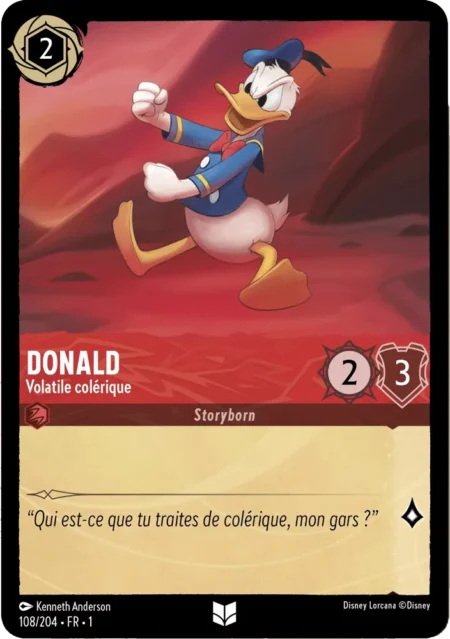 Donald Duck (Volatile colérique) 108/204