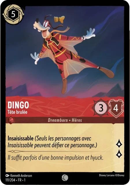 Dingo (Tête brulée) 111/204