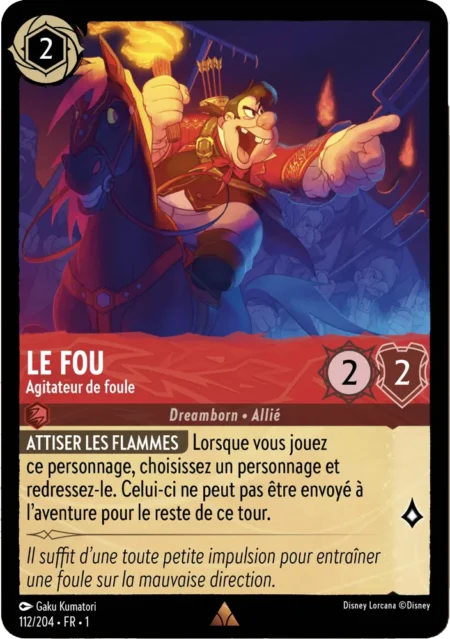 Le Fou (Agitateur de foule) 112/204