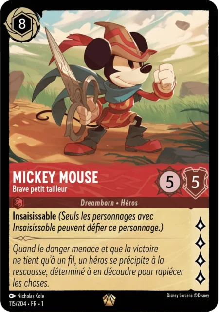 Mickey Mouse (Brave petit tailleur) 115/204