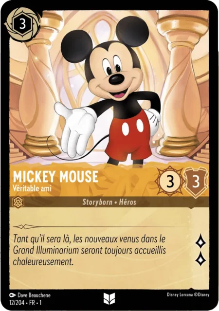 Mickey Mouse (Véritable ami) 12/204