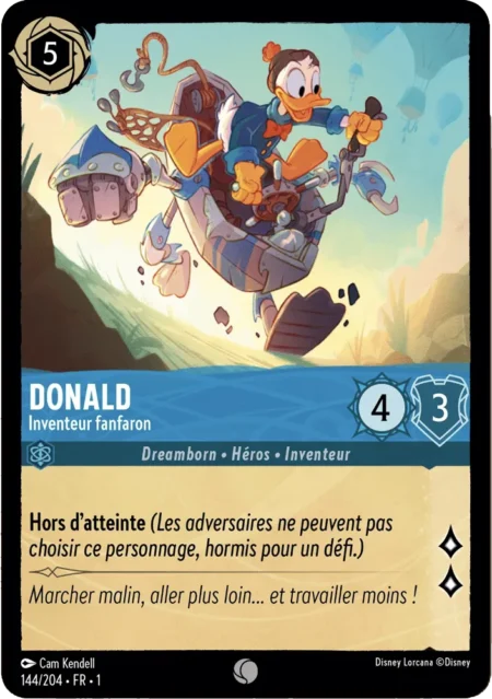 Donald Duck (Inventeur fanfaron) 144/204