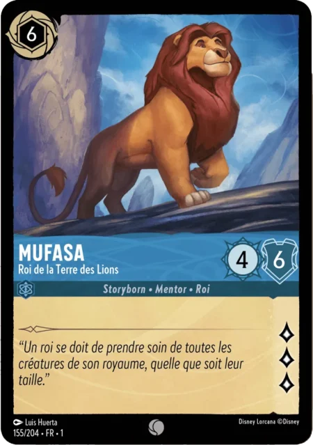 Mufasa (Roi de la Terre des Lions) 155/204