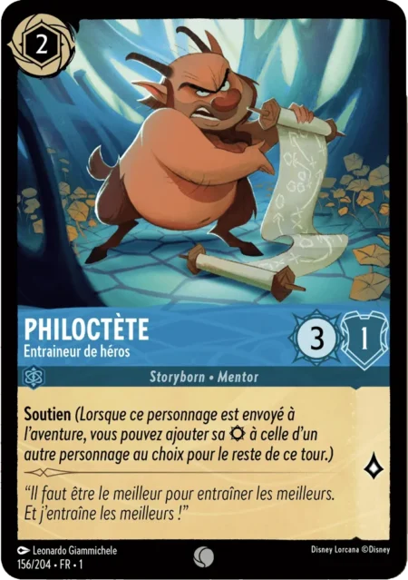 Philoctète (Entraineur de héros) 156/204