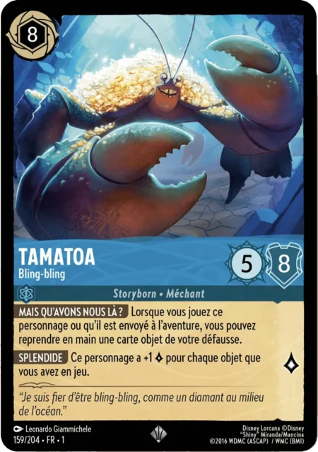 Tamatoa (Bling-bling) 159/204