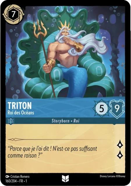Triton (Roi des Océans) 160/204