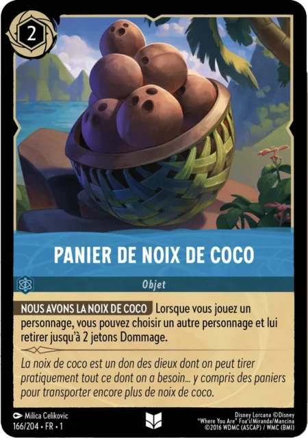 Panier de noix de coco (Objet) 166/204
