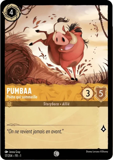 Pumba (Poète qui sommeille) 17/204
