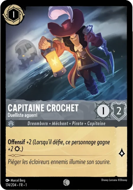 Capitaine Crochet (Duelliste aguerri) 174/204