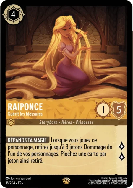 Raiponce (Guérit des blessures) 18/204