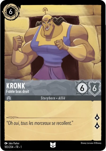 Kronk (Fidèle bras droit) 183/204