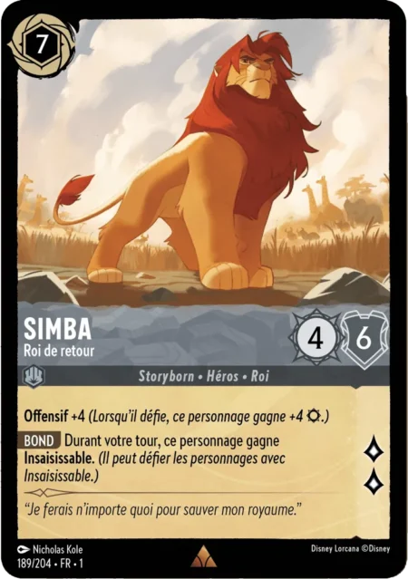Simba (Roi de retour) 189/204