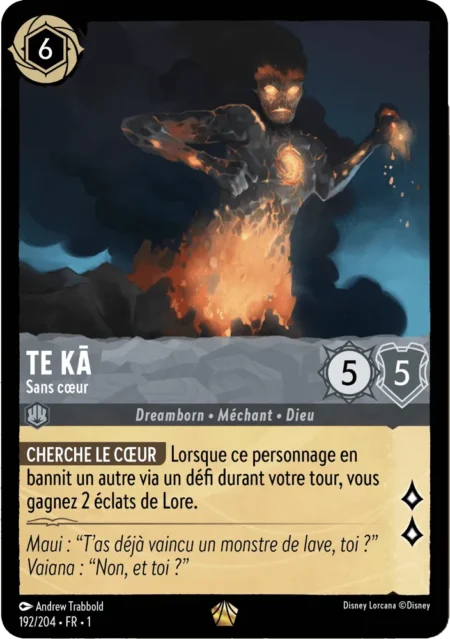 Te Ka (Sans coeur) 192/204