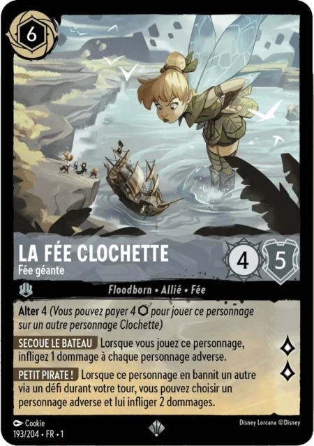 La Fée Clochette (Fée géante) 193/204