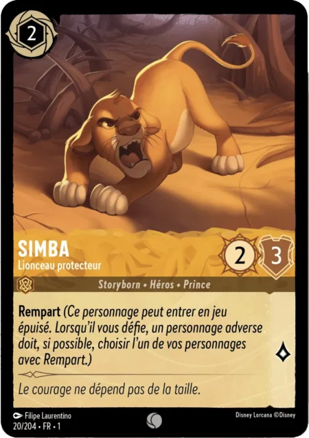 Simba (Lionceau protecteur) 20/204