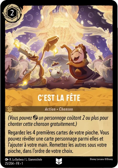 C’est la fête (Action – Chanson) 25/204