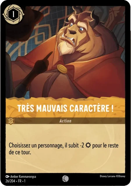 Très mauvais caractère ! (Action) 26/204