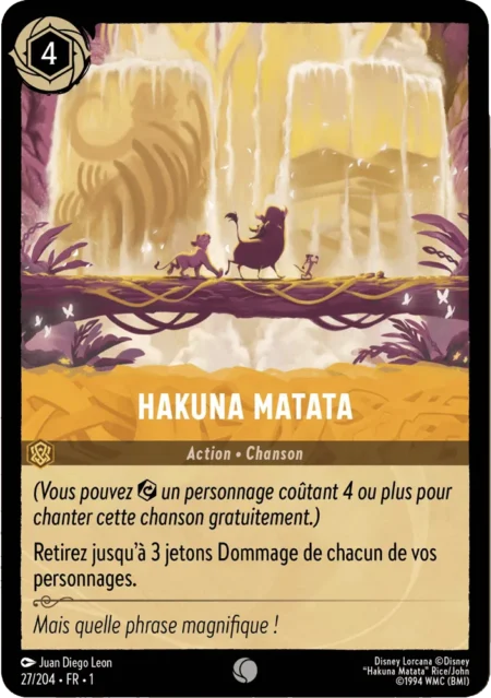 Hakuna Matata (Action – Chanson) 27/204