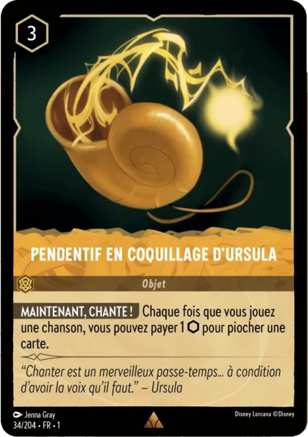 Collier coquillage d’Ursula (Objet) 34/204