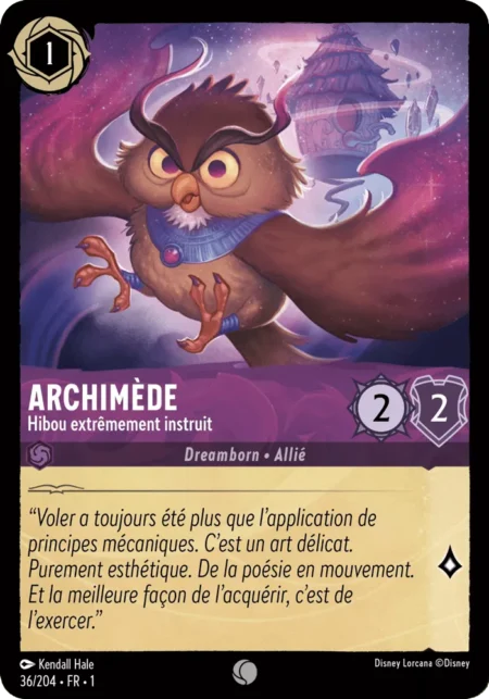 Archimède (Hibou extrêmement instruit) 36/204