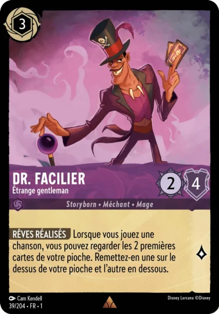 Dr. Facilier (Étrange gentleman) 39/204
