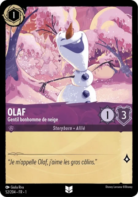 Olaf (Gentil bonhomme de neige) 52/204
